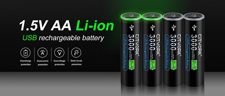 Batería recargable Original CR123A, 3,7 V, litio CR123 16340 16350 CR17345, bate